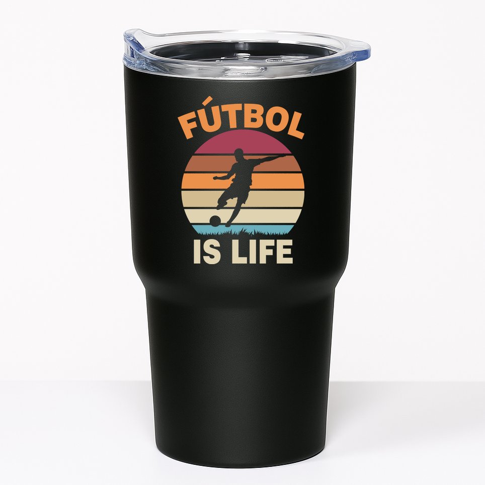 Futbol Is Life Tumbler