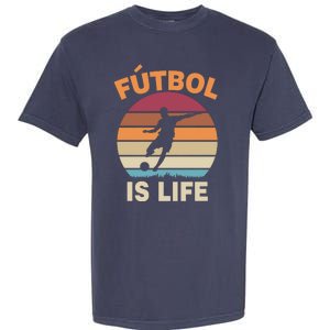 Futbol Is Life Garment-Dyed Heavyweight T-Shirt