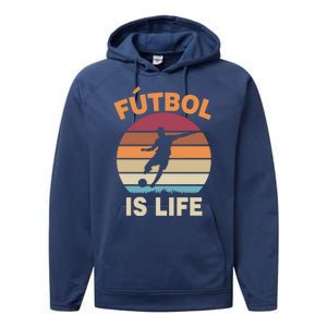 Futbol Is Life Performance Fleece Hoodie