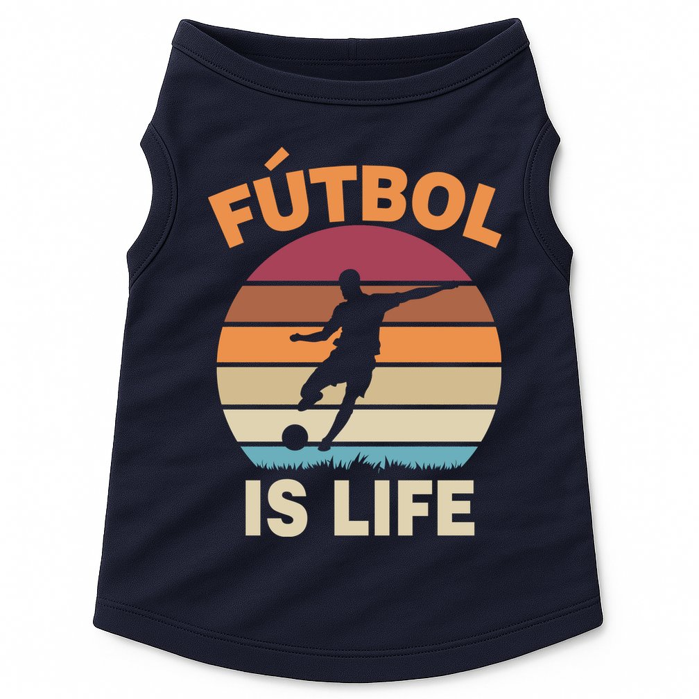Futbol Is Life Doggie Tank