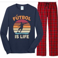 Futbol Is Life Long Sleeve Pajama Set