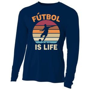 Futbol Is Life Cooling Performance Long Sleeve Crew