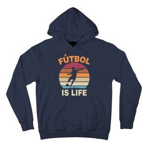 Futbol Is Life Tall Hoodie