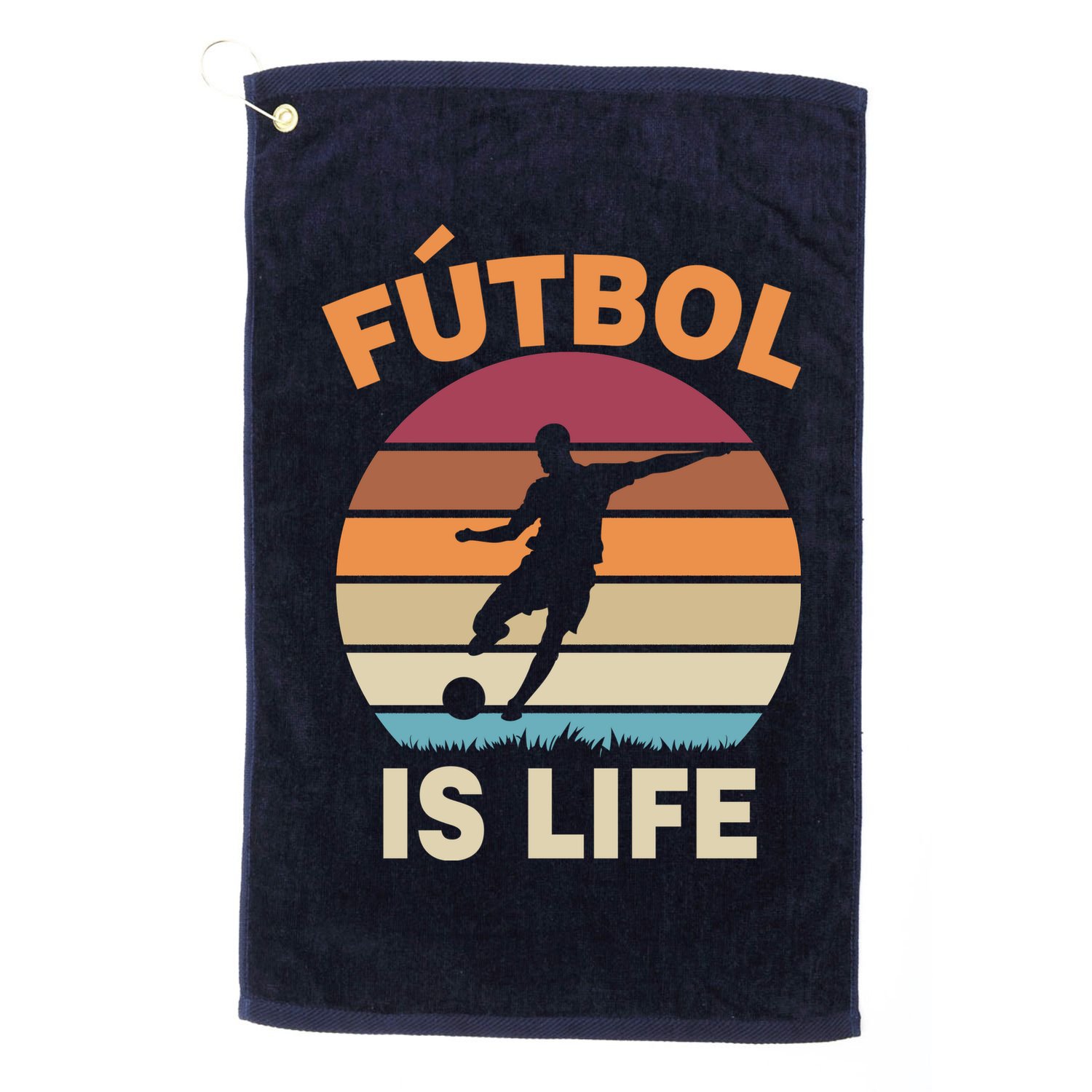 Futbol Is Life Golf Towel