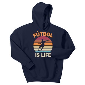 Futbol Is Life Kids Hoodie