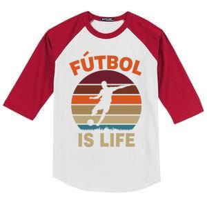 Futbol Is Life Kids Colorblock Raglan Jersey