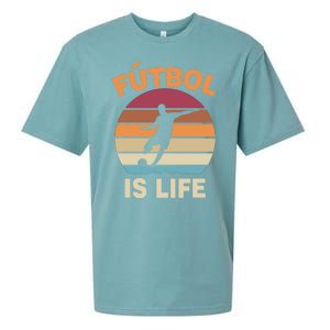 Futbol Is Life Sueded Cloud Jersey T-Shirt