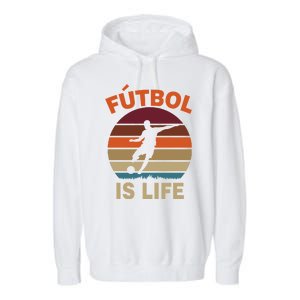 Futbol Is Life Garment-Dyed Fleece Hoodie