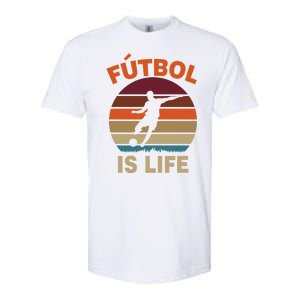 Futbol Is Life Softstyle CVC T-Shirt