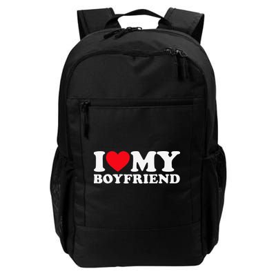 Funny I Love My Boyfriend Heart My Boyfriend Bf Backpack