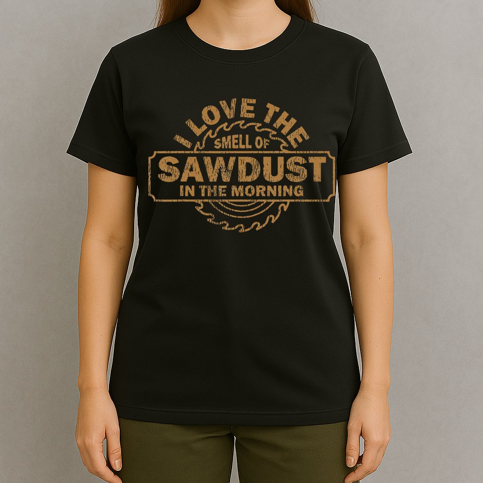 Funny I Love The Smell Of Sawdust In The Morning Carpenter T-Shirt