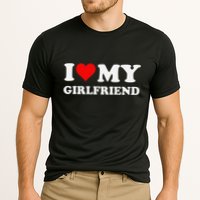 Funny I Love My Girlfriend Gf I Heart My Girlfriend Gf Funny Cooling Performance Crew T-Shirt