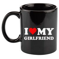 Funny I Love My Girlfriend Gf I Heart My Girlfriend Gf Funny 11oz C Handle Ceramic Mug