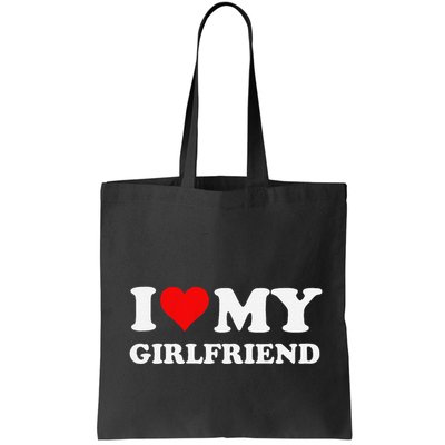 Funny I Love My Girlfriend Gf I Heart My Girlfriend Gf Funny Bag
