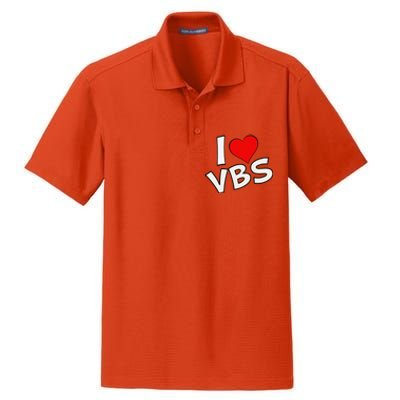 Funny I Love Vbs 2024 Vacation Bible School Archeology Dry Zone Grid Polo