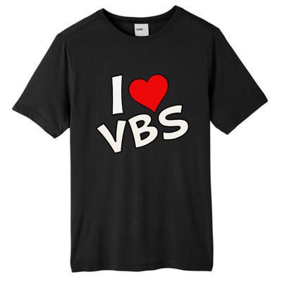 Funny I Love Vbs 2024 Vacation Bible School Archeology Tall Fusion ChromaSoft Performance T-Shirt