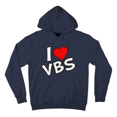 Funny I Love Vbs 2024 Vacation Bible School Archeology Tall Hoodie