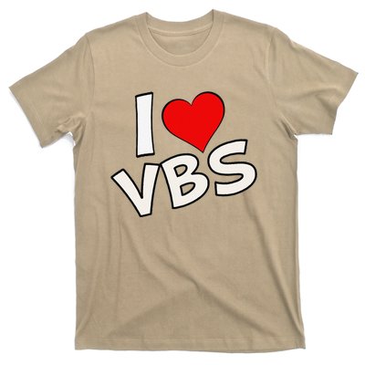 Funny I Love Vbs 2024 Vacation Bible School Archeology T-Shirt