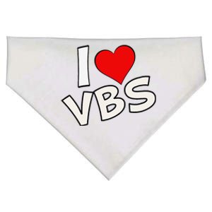 Funny I Love Vbs 2024 Vacation Bible School Archeology USA-Made Doggie Bandana