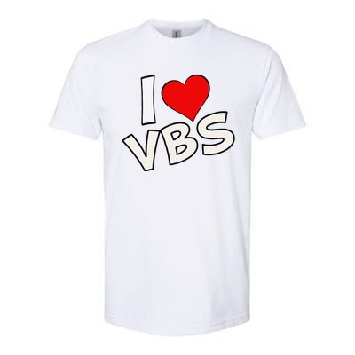 Funny I Love Vbs 2024 Vacation Bible School Archeology Softstyle CVC T-Shirt