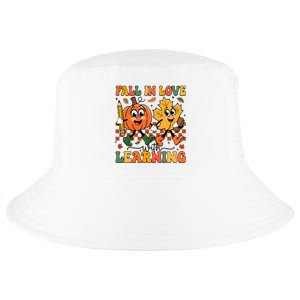 Fall In Love With Learning Thanksgiving Teacher Student Cool Comfort Performance Bucket Hat