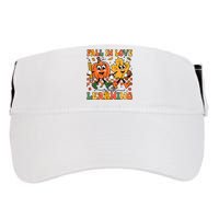 Fall In Love With Learning Thanksgiving Teacher Student Adult Drive Performance Visor