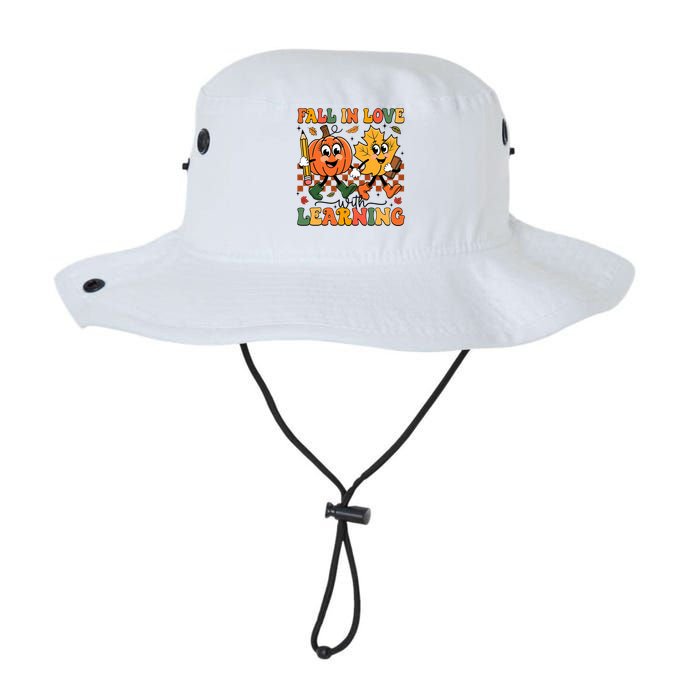 Fall In Love With Learning Thanksgiving Teacher Student Legacy Cool Fit Booney Bucket Hat