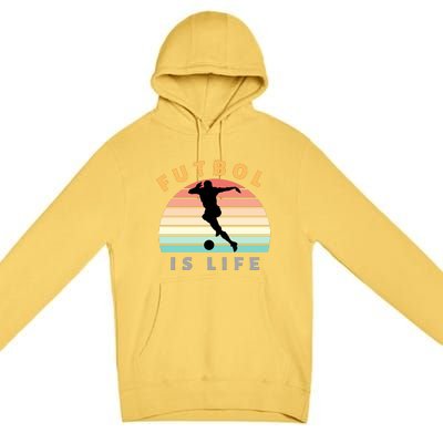 Futbol Is Life Premium Pullover Hoodie