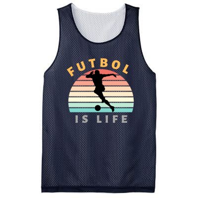 Futbol Is Life Mesh Reversible Basketball Jersey Tank