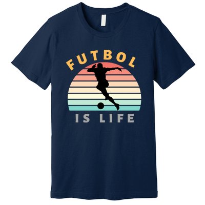 Futbol Is Life Premium T-Shirt