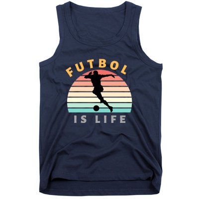 Futbol Is Life Tank Top