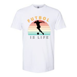 Futbol Is Life Softstyle CVC T-Shirt