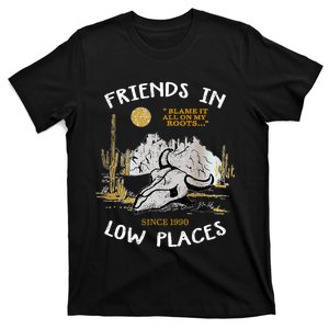 Friend In Low Places 90s Country Western T-Shirt