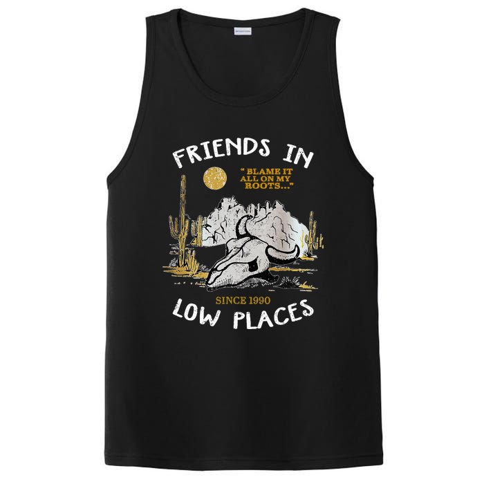 Friend In Low Places 90s Country Western PosiCharge Competitor Tank