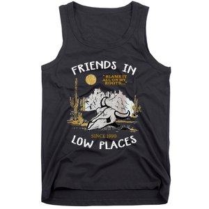 Friend In Low Places 90s Country Western Tank Top