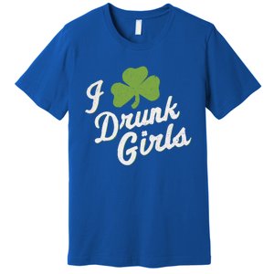 Funny I Love Drunk St Patrick’s Day Ing Gift Premium T-Shirt