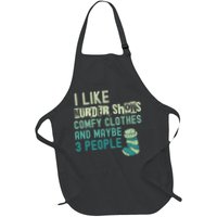 Funny I Like Murder Shows Comfy Clothes And Maybe 3 People Apron