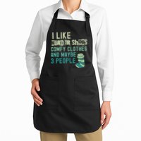Funny I Like Murder Shows Comfy Clothes And Maybe 3 People Apron