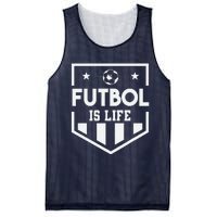 FúTbol Is Life Funny Vintage Football Lover Soccer Mesh Reversible Basketball Jersey Tank