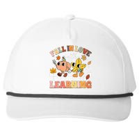 Fall In Love With Learning Thanksgiving Teacher Snapback Five-Panel Rope Hat