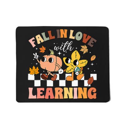 Fall In Love With Learning Thanksgiving Teacher Mousepad