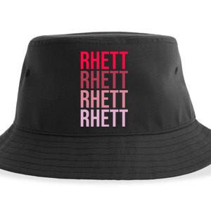 Funny I Love Rhett First Name Rhett Sustainable Bucket Hat