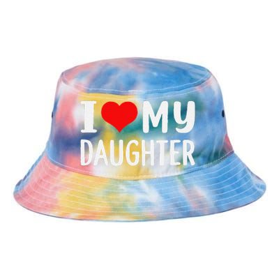 Funny I Love My Daughter Fathers Day Gifts For Dad Tie Dye Newport Bucket Hat