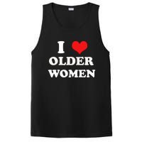 Funny I Love Older Women Heart Hot Moms PosiCharge Competitor Tank