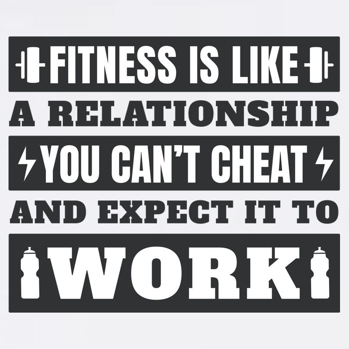 Fitness Is Like A Relationship You Can't Cheat Motivational USA-Made Doggie Bandana
