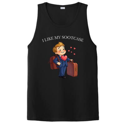 Funny I Like My Suitcase Trump Meme PosiCharge Competitor Tank