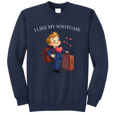 Funny I Like My Suitcase Trump Meme Sweatshirt