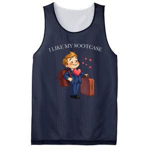 Funny I Like My Suitcase Trump Meme Mesh Reversible Basketball Jersey Tank