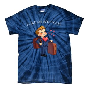 Funny I Like My Suitcase Trump Meme Tie-Dye T-Shirt