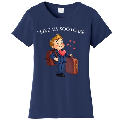 Funny I Like My Suitcase Trump Meme Women's T-Shirt